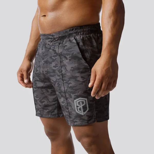 Born Primitive Athletic Training Shorts - Camouflage Gym Shorts, Small
