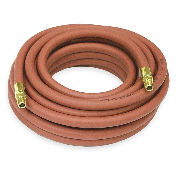 Reelcraft 50 ft. Air Hose, Pneumatic Hose Max. Pressure: 300 psi, Red S601022-50