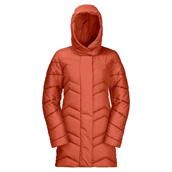 Jack Wolfskin Womens Kyoto Insulated Coat Saffron Orange