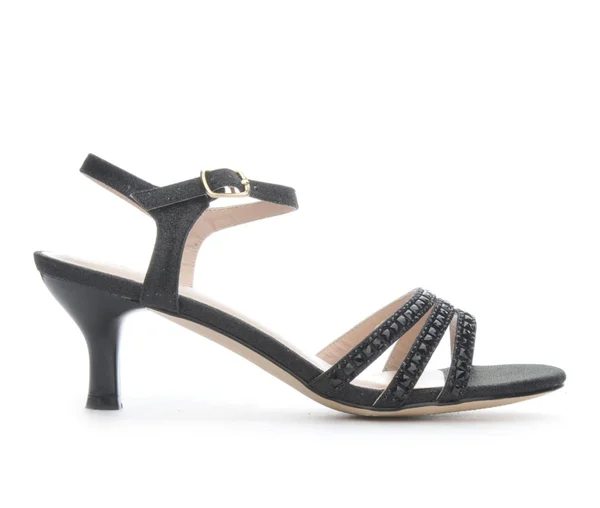 Women's LLorraine BERKLY Heeled Dress Sandals in Black Size 7 Wide