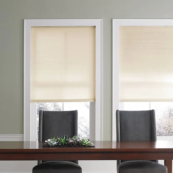 Real Simple Cordless Cellular 42x22 x 48x22 Shade in Champagne