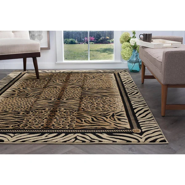 Bliss Rugs Serena Contemporary Indoor Area Rug - Size: 5& x 7&