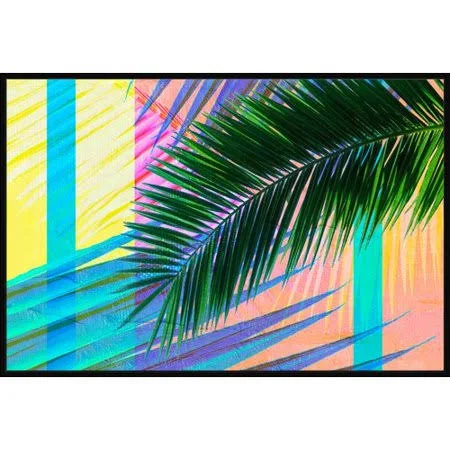 Wrought Studio 'Nature' Framed Print on Canvas - Green