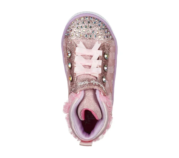 Skechers Girls Infant Shuffle Lite-Adore-A-Ball Light Up Sneaker