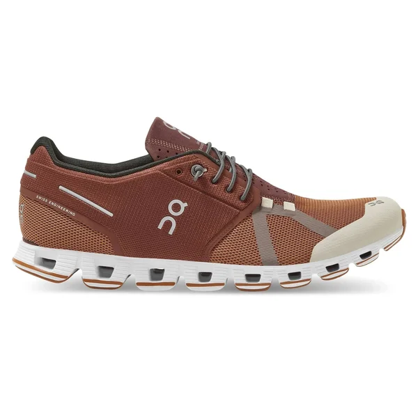 on Running Men's Cloud Brick/Pecan
