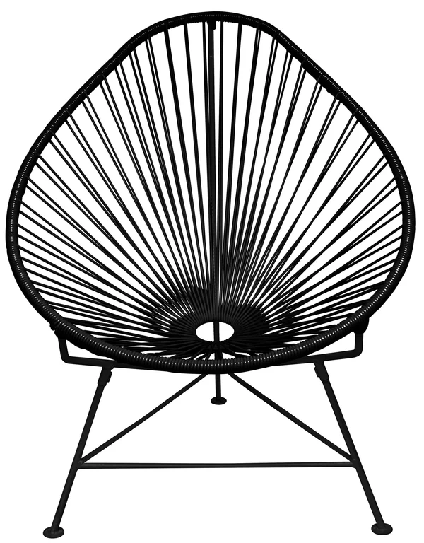 Innit Designs Acapulco Chair - Black/Black