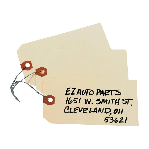 Avery Wired Manila Shipping Tags
