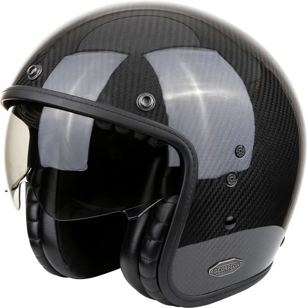Scorpion Belfast Carbon Solid Black M