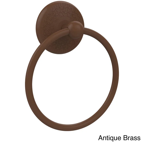 Allied Brass MC-16 Monte Carlo Collection Towel Ring - Polished Chrome