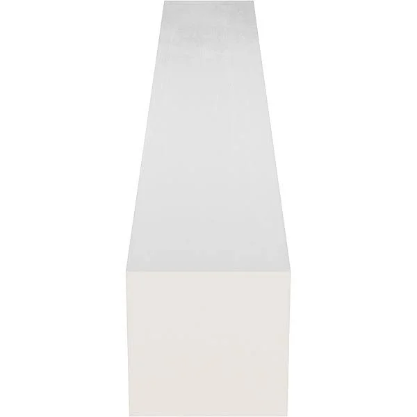 Ekena Millwork MANUSM06X08X72UN 6x22H x 8x22D x 72x22W Smooth Faux Wood Fireplace Mantel, Factory Prepped, Ready for Paint