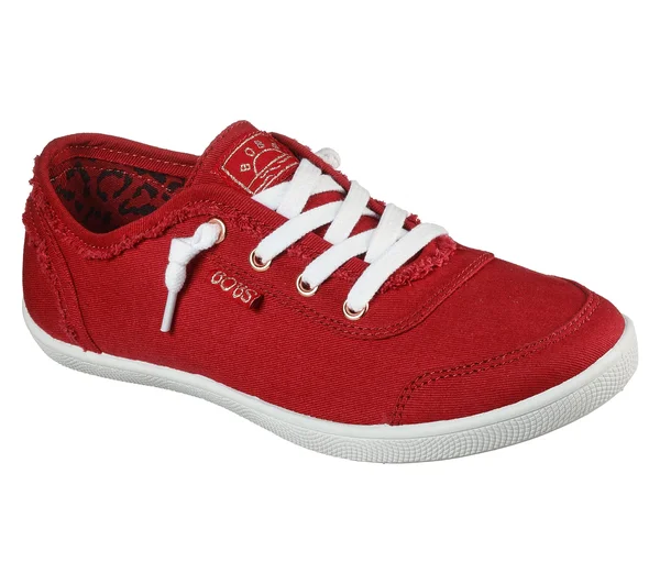 Skechers Women's Bobs B Cute Sneakers - Red, 7.5