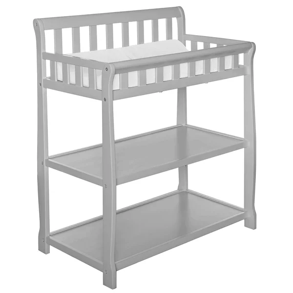 Dream on Me 2-in-1 Ashton Changing Table, Mystic Gray