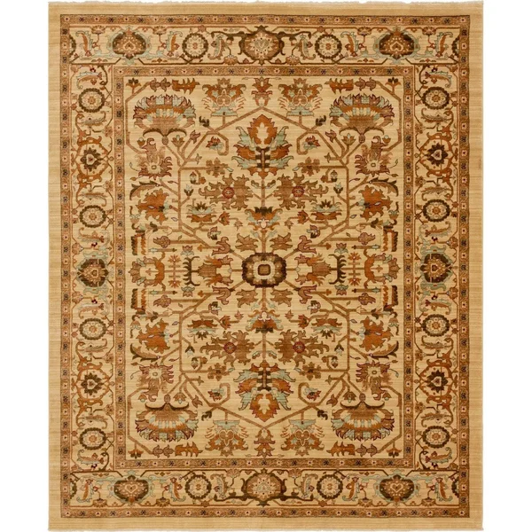 Unique Loom Alcott Dorchester Rug, Turquoise (8& 0 x 10& 0)