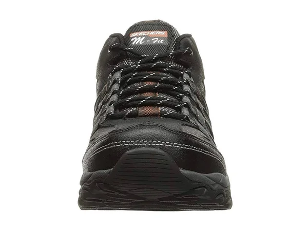 Men's Skechers After Burn Memory Fit Geardo High Top Trainer, Size: 6.5, Black