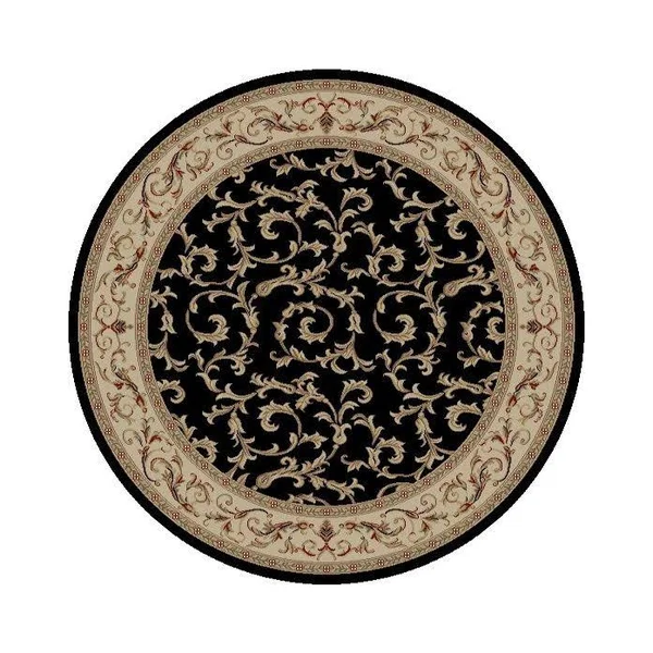 Concord Global 3&11x22 x 5&7x22 Black Jewel Veronica Area Rug