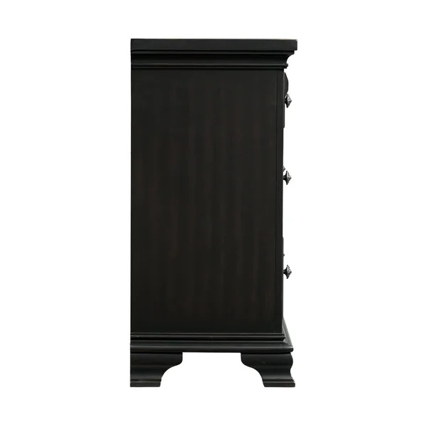 Picket House Furnishings Trent 7 Drawer Dresser in Antique Black