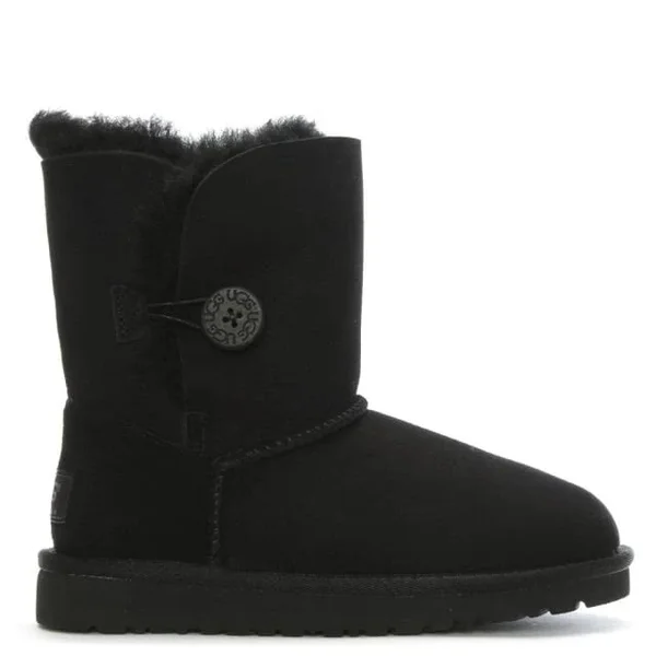 Kids Bailey Button Black Ugg