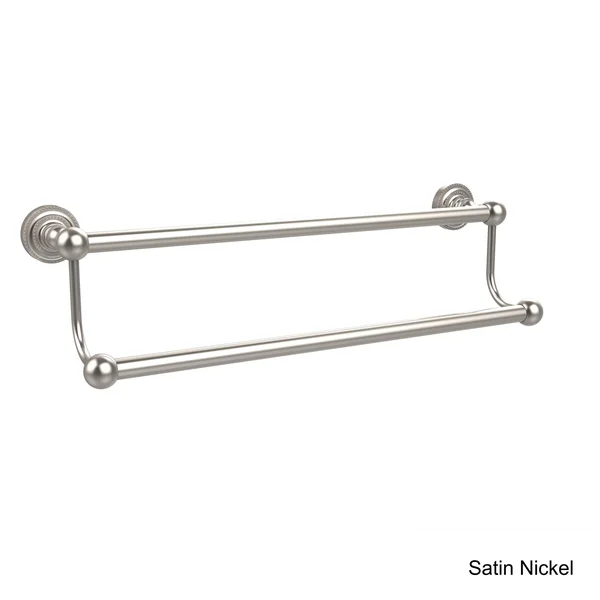 Allied Brass Dottingham Collection 18 inch Double Towel Bar Antique Brass