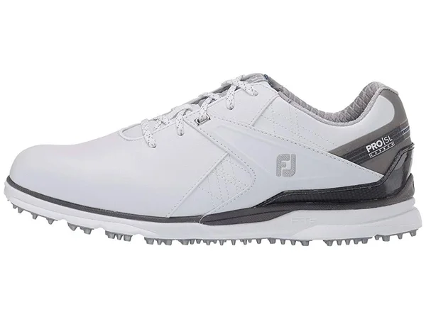 FootJoy Men's Pro|SL Carbon Spikeless Golf Shoes Size 9, White