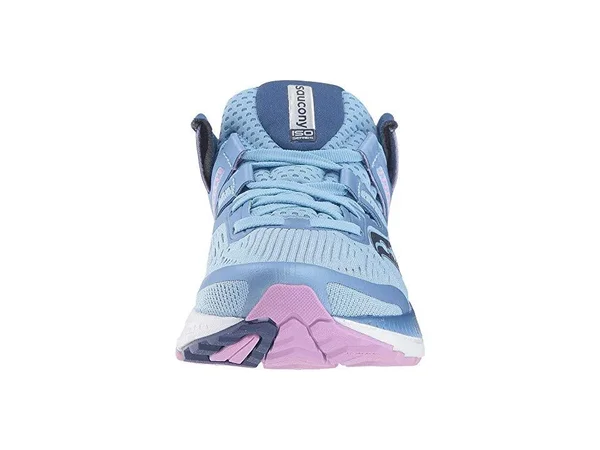 Women's Saucony Ride ISO - 12, Blue/Navy/Purple