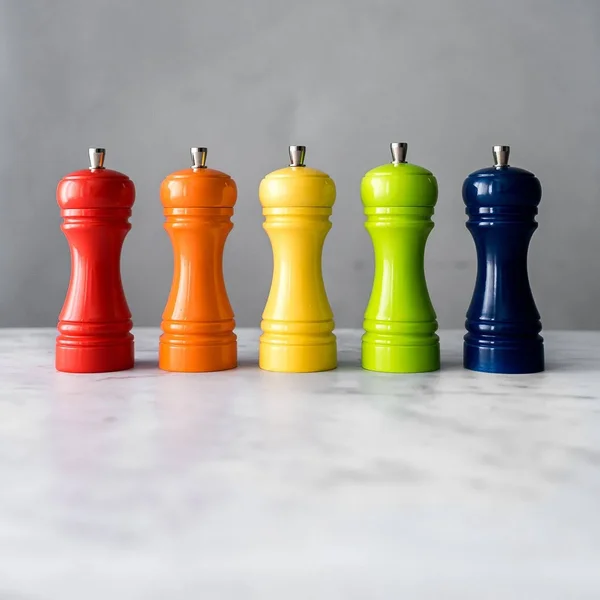 Marlux 5 1/2 inch Pepper Mill, Shiny Lacquered Taupe