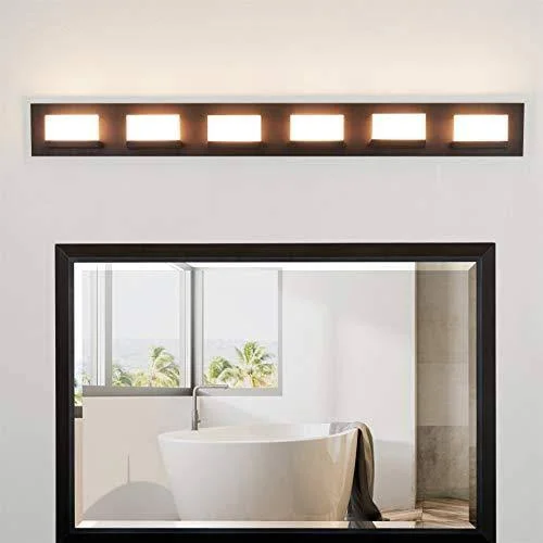 Kira Home Everett 48x22 38W Integrated LED Bathroom - Light, Rectangular