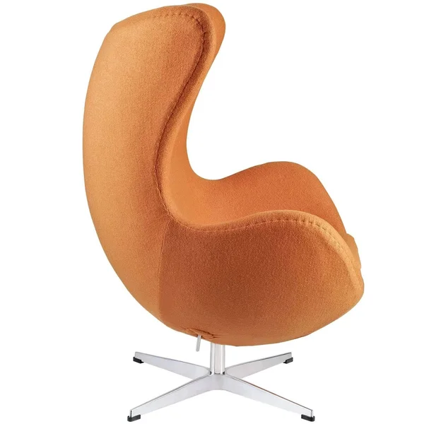 Modway Glove Wool Lounge Chair - Dark Gray