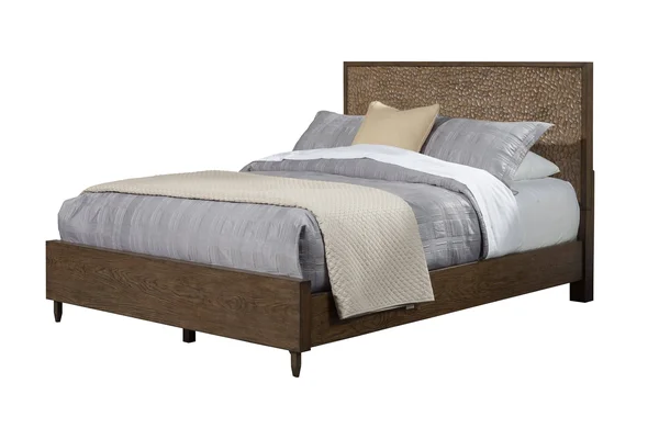 Alpine Furniture Brown Pearl Headboard, Brown Bronze - Queen