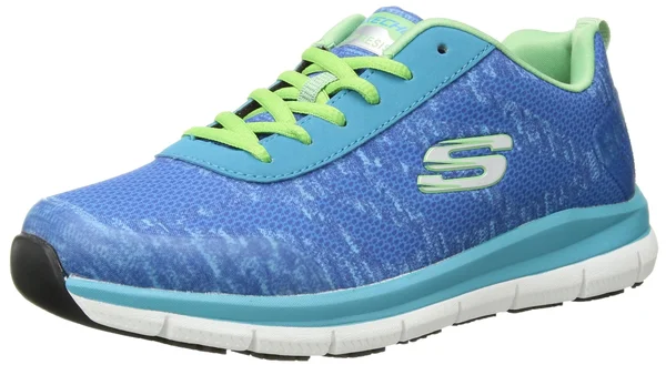 Women's Skechers Work Relaxed Fit Comfort Flex Pro HC SR Sneaker, Blue