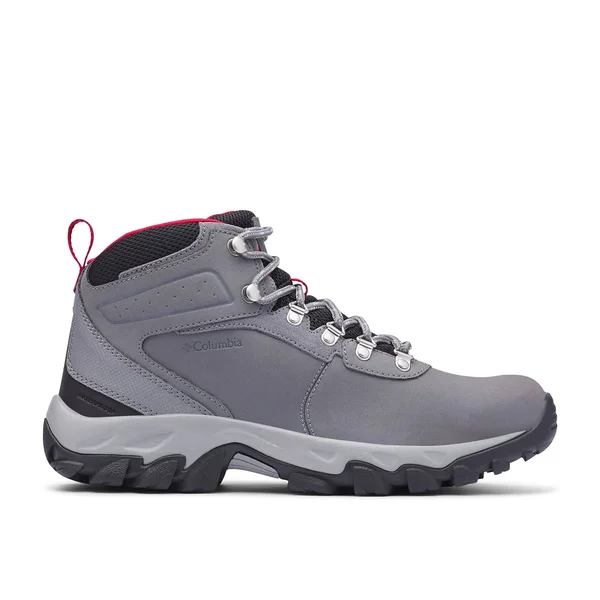 Columbia Men's Newton Ridge Plus II Waterproof Hiking Boot Ti Grey Steel/Rocket 8