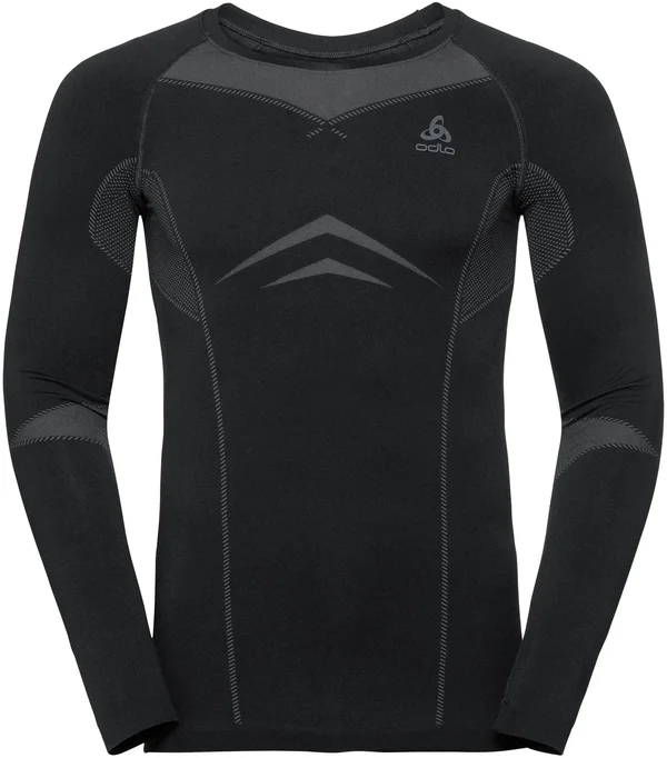 Odlo Men's Performance Evolution Warm Long-Sleeve Baselayer Top