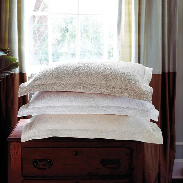 Peacock Alley Vienna Euro Sham - Ivory
