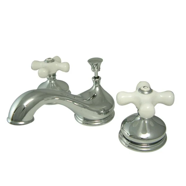 Kingston Brass Ks1160px 8 in. Widespread Bathroom Faucet, Matte Black