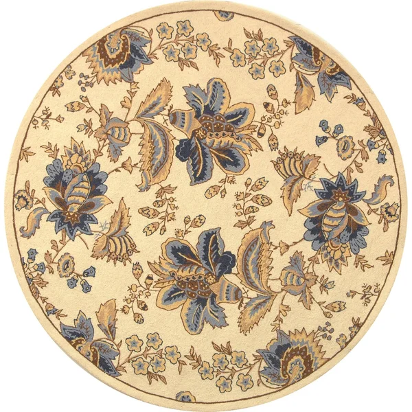 Safavieh Chelsea HK309A 8& Round Ivory Rug