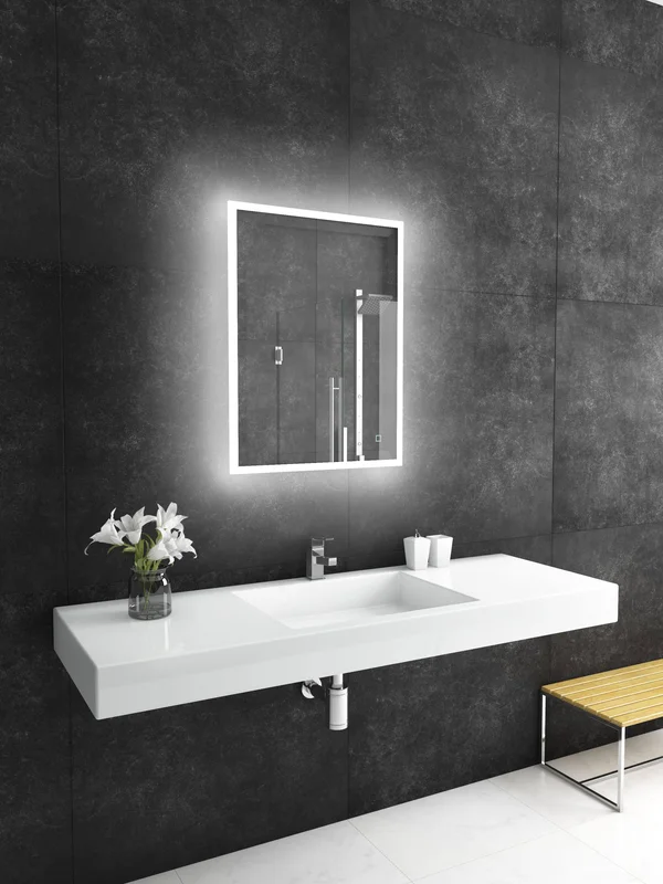 Paris Mirror REF40246000D 40 x 24 in. Reflection LED Mirror