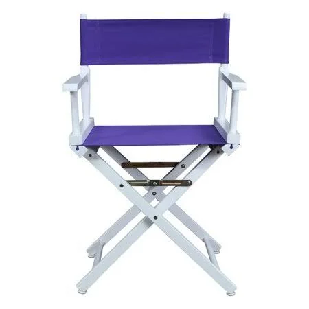Casual Home Folding Director Chair - Purple