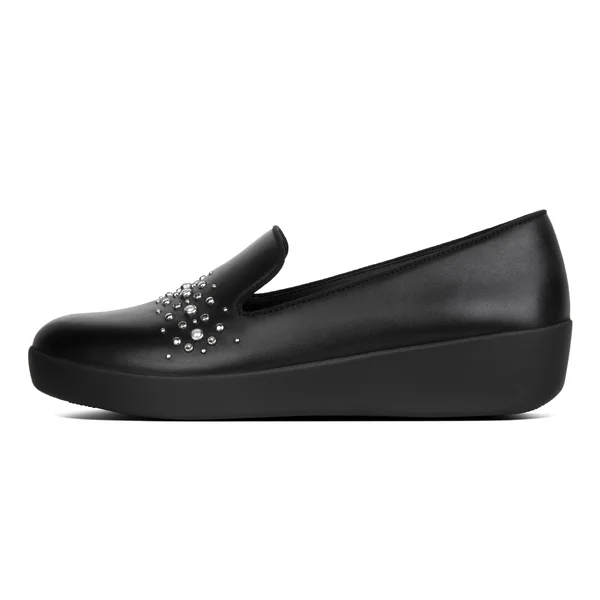 Fitflop Women's Audrey Pearl Loafer Black