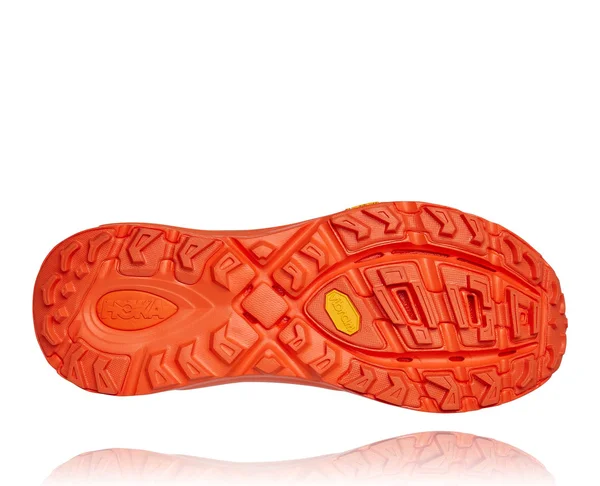 Hoka One One Men's Mafate Speed 3 Shoe - 7 - Provincial Blue - Carrot