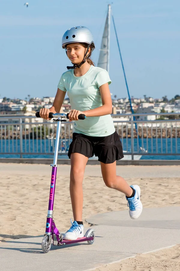 Micro Kickboard Sprite LED Scooter - Autumn Red