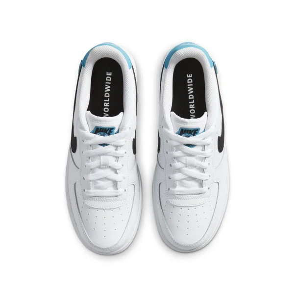 Nike Air Force 1 LV8 WW White/Blue Grade School Boys& Shoes, Size: 6.5