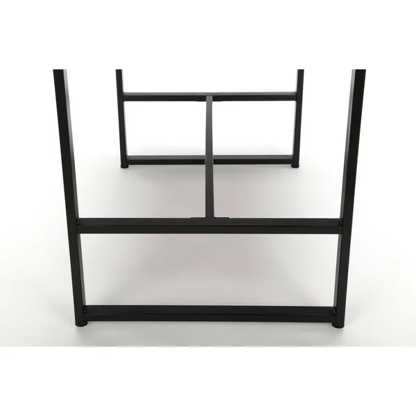 Ofm Modern 48x22 Metal O-Frame Computer Desk - in Knotty Oak