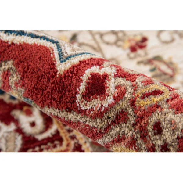 Momeni Lenox LE-02 Red Rug - 2 ft 3 in x 8 ft Runner