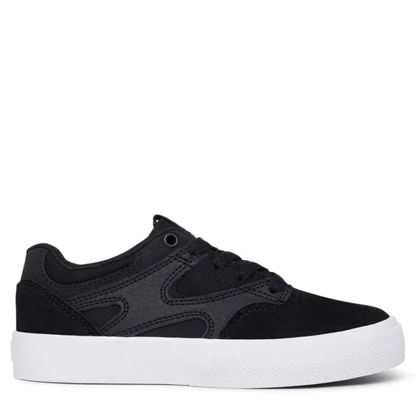 DC Youth Shoes - Kalis Vulc - Black/Black/White