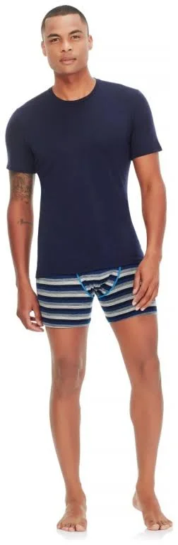 Icebreaker Anatomica Short Sleeve Crewe Men Midnight Navy S Men