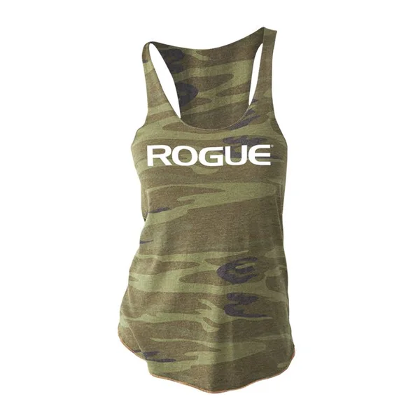 Rogue Basic Women's Tank - Women's Medium - Blue - Camo
