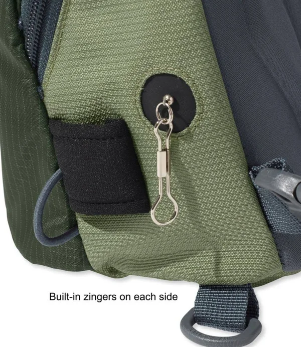 Rapid River Micro Chest Backpack Green, L.L.Bean