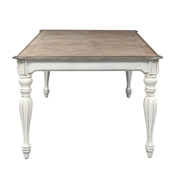 Bowery Hill Long Rectangular Leg Table in White - BH-4752-2003685