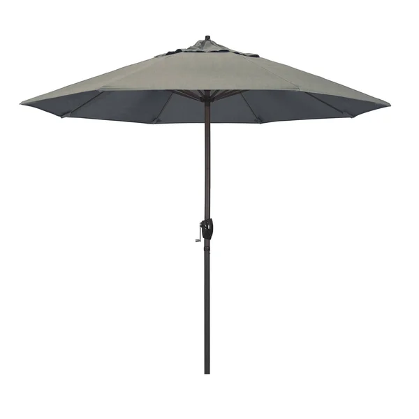 California Umbrella 9& Casa Series Patio Umbrella Sunbrella Spectrum Dove Fabric