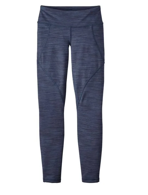 Patagonia Centered Tights - Women's XL Space Dye Dolomite Blue