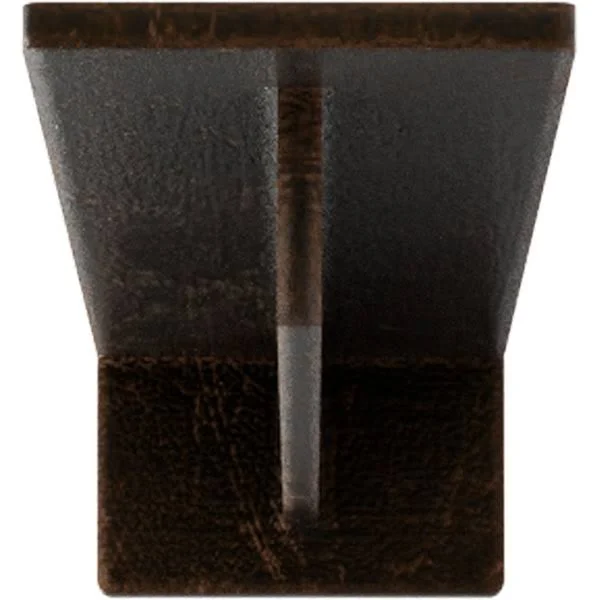 Ekena Millwork BKTM03X12X02HEABZ 3x22W x 12x22D x 2x22H Heaton Hidden Support Steel Bracket w/ 8x22 Support Depth, Antiqued Bron